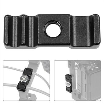 F33193 Aluminium Kabelklem Draad Clip Mount voor DSLR Camera Video Kooi / Cardan Stabilizer / Camera Handvat