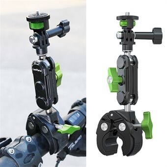 LANPARTE Voor GoPro Action Sport Camera Motorfiets Fiets Stuur Beugel Aluminium Camera Houder - UBA