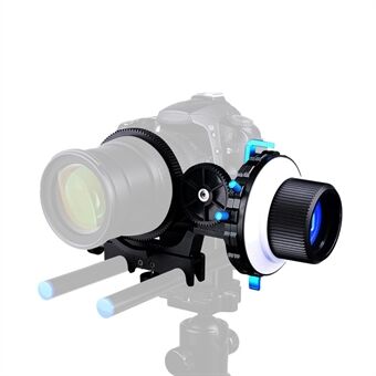 YELANGU F4 Slot Ontwerp A/B Stop Track Focus Rig voor Canon Nikon DSLR Camcorder met 52mm-86mm Lenzen