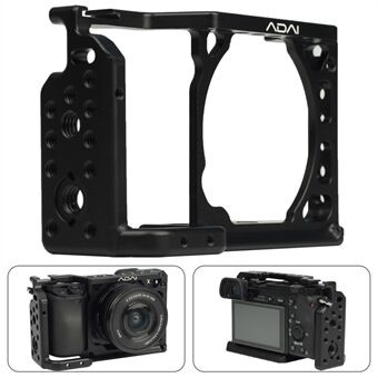 ADAI voor Sony A6 SLR Camera Kooi Aluminium Koude Schoen 1/4 Schroefgat Uitbreiding Frame: