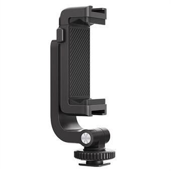 PGYTECH P-CG-140 draagbare telefoonhouder clip met dubbele koude schoenbevestiging voor live streaming video-opname