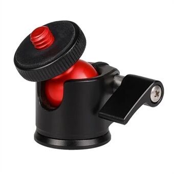 C017 Voor DSLR Camera Statief Mount Houder 360 Graden Roterende Bal Gimbal Mount Adapter met 1/4 "Schroef