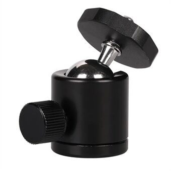 I013 360 Graden Rotatie 1/4 "Swivel Mini Ball Head Statief Mount voor DSLR Camera Camcorder