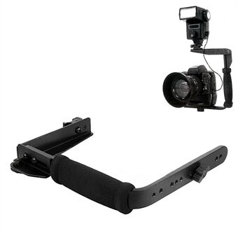 635 U-vormige omkeerbare roterende Flash Handstabilisatorgreep voor camera-camcorder Mini DV