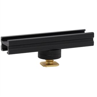 E047 10cm Aluminium Camera Flitsschoen Mount Extended Rail Slider voor Flash LED Light Microfoon