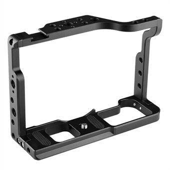 YELANGU C19-1 Voor Fuji XT2 / XT3 Camera Kooi Aluminium 1 / 4 3 / 8 Schroef Gat Camera beschermende Frame