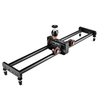 YELANGU L4X-60ET 3-speed elektrische dolly autocamera slider track dolly met 60 cm schuifrail en trackgesp