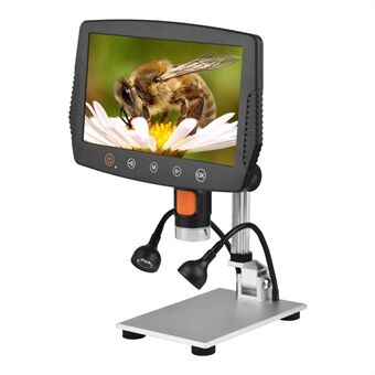 50-1000X 1080P Hoge-Resolutie USB Digitale Microscoop met 9 Inch Grote Clear Screen Afstandsbediening voor Plant Insect Observatie Industriële Printplaat Detectie