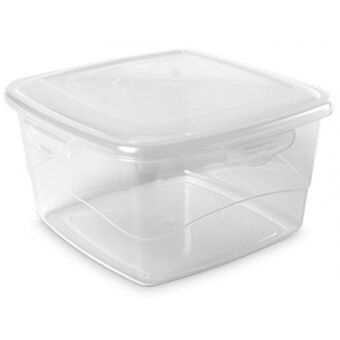 Lunchbox London 1,6 liter 17 x 9,6 cm transparant