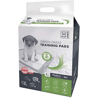 Trainingspads Gras Puppy 90 x 60 cm textiel wit 30 stuks