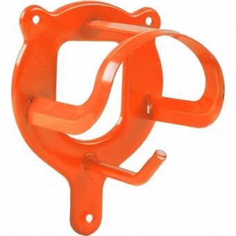 Hanger hanger metaal 13 x 10 cm oranje