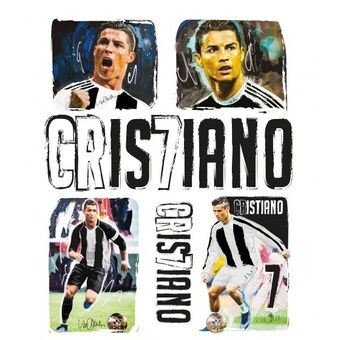 Muurstickers Cristiano Ronaldo 6 stuks